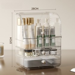 Jumper Kids ชั้นวางเครื่องสำอางค์ กล่องเก็บเครื่องสำอางค์ มีลิ้นชัก จัดระเบียบเครื่องสำอางค์ ใส่ขวดทรงสูงได้