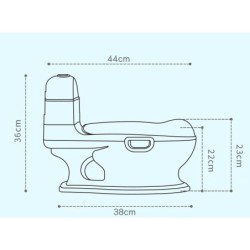 Jumper Kids กระโถน กระโถนสำหรับเด็ก ชักโครกเด็กสำหรับฝึกขับถ่าย