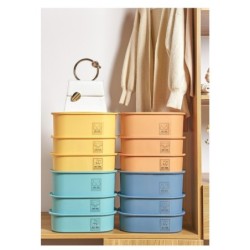 Jumper Kids กล่องเก็บชุดชั้นในพลาสติก กล่องชุดชั้นในกางเกงใน กล่องเก็บถุงเท้า กล่องจัดชุดชั้นใน (มี 3 ชิ้น)