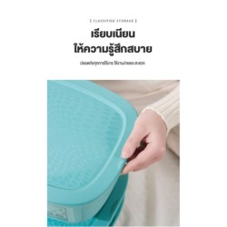 Jumper Kids กล่องเก็บชุดชั้นในพลาสติก กล่องชุดชั้นในกางเกงใน กล่องเก็บถุงเท้า กล่องจัดชุดชั้นใน (มี 3 ชิ้น)