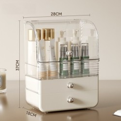Jumper Kids ชั้นวางเครื่องสำอางค์ กล่องเก็บเครื่องสำอางค์ มีลิ้นชัก จัดระเบียบเครื่องสำอางค์ ใส่ขวดทรงสูงได้
