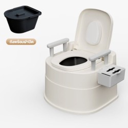 Jumper กระโถน กระโถนสำหรับผู้ใหญ่ ชักโครกผู้ใหญ่ สุขาเคลื่อนที่ ส้วมเคลื่อนที่ ส้วมพกพา ส้วมคนแก่