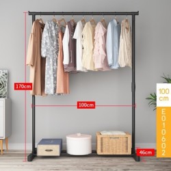 Jumper Kids ราวตากผ้าเหล็ก แขวนผ้าบาร์คู่ บาร์เดี่ยว แขวนเสื้อ พร้อมชั้นที่วางของ ที่แขวนผ้าและหมวก