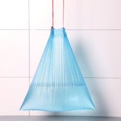 Jumper Kids ถุงขยะ ถุงขยะแบบมีเชือกรูด ถุงใส่ขยะอเนกประสงค์ มีความเหนียว ขนาด 45X50 cm แบบ 1 ม้วน 1 ม้วนมี 15