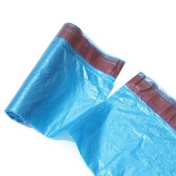 Jumper Kids ถุงขยะ ถุงขยะแบบมีเชือกรูด ถุงใส่ขยะอเนกประสงค์ มีความเหนียว ขนาด 45X50 cm แบบ 1 ม้วน 1 ม้วนมี 15