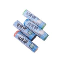 Jumper Kids ถุงขยะ ถุงขยะแบบมีเชือกรูด ถุงใส่ขยะอเนกประสงค์ มีความเหนียว ขนาด 45X50 cm แบบ 1 ม้วน 1 ม้วนมี 15