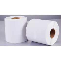 Jumper Kids สติ๊กเกอร์ความร้อน กระดาษสติกเกอร์ ไม่ต้องใช้หมึก สำหรับ Barcode ฉลากจัดส่ง 100 x 150 mm (สีขาว)