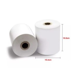 Jumper Kids สติ๊กเกอร์ความร้อน กระดาษสติกเกอร์ ไม่ต้องใช้หมึก สำหรับ Barcode ฉลากจัดส่ง 100 x 150 mm (สีขาว)