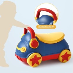 Jumper Kids กระโถน กระโถนสำหรับเด็ก ชักโครกเด็กสำหรับฝึกขับถ่าย ทรงรถฝึกพัฒนาการ