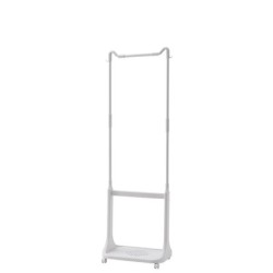 Jumper Kids ตะกร้าอเนกประสงค์แบบมีราวแขวนเสื้อ ตะกร้าผ้า มีล้อ ราวแขวนเสื้อ ราวตากผ้า รุ่นใหม่ล่าสุด