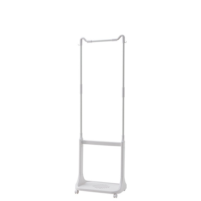 Jumper Kids ตะกร้าอเนกประสงค์แบบมีราวแขวนเสื้อ ตะกร้าผ้า มีล้อ ราวแขวนเสื้อ ราวตากผ้า รุ่นใหม่ล่าสุด