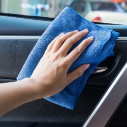 Jumper ผ้าไมโครไฟเบอร์ Microfiber ผ้าอเนกประสงค์ หนา 280 กรัม ขนาด 40 x 40 cm. แพ็ค 50 ผืน