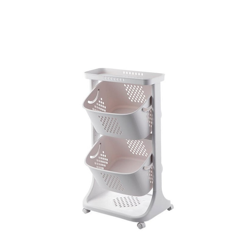 Jumper Kids ตะกร้าอเนกประสงค์ ตะกร้ามีล้อหมุนได้ 360 องศา วัสดุ PP แข็งแรงทนทาน