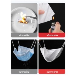 Jumper Kids หน้ากากป้องกันฝุ่น แพ้เกสร แพ้อากาศ ป้องกันฝุ่น ได้อย่างดี KF94