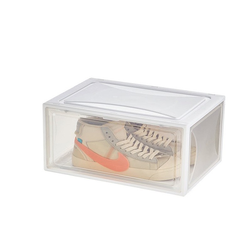 Jumper Kids Sports Shoe Box กล่องใส่รองเท้า เก็บรองเท้า ฝาเปิด-ปิด แบบแม่เหล็ก (ฝาเปิดด้านข้าง)