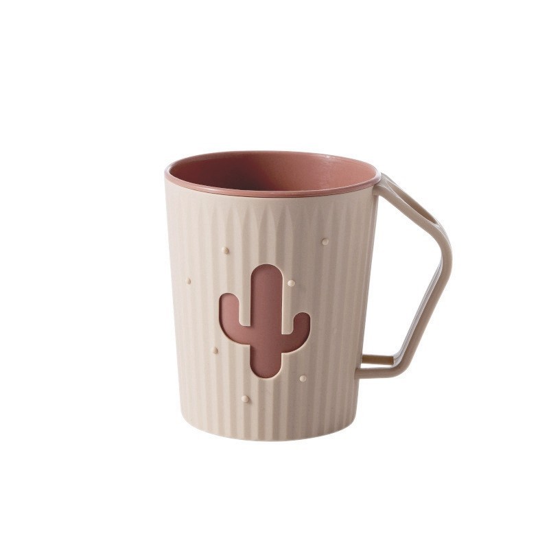 Jumper Kids แก้ว แก้วน้ำ มีที่ใส่แปรงฟัน พลาสติกคุณภาพ ใส่น้ำป้วนปาก วางคว่ำได้ด้วยตัวเอง ทรงสวย