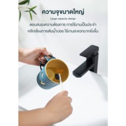 Jumper Kids แก้ว แก้วน้ำ มีที่ใส่แปรงฟัน พลาสติกคุณภาพ ใส่น้ำป้วนปาก วางคว่ำได้ด้วยตัวเอง ทรงสวย