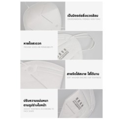 ร่วมสู้ภัยฝุ่น!! [10 ชิ้น] พร้อมส่ง!! Jumper หน้ากากกันฝุ่น แพ้เกสร แพ้อากาศ PM2.5 มาตรฐาน KN90 ป้องกันฝุ่น PM 2.5 ได้ดี