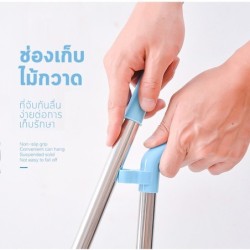 Jumper Kids ไม้กวาด พร้อมที่โกยผง ชุดไม้กวาด ไม้กวาดพื้น ตั้งเก็บได้