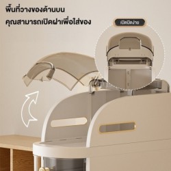 Jumper Kids ชั้นวางของ ตู้เก็บของ ตู้ลิ้นชัก สำหรับที่แคบ มีล้อเลื่อน รับน้ำหนักได้เยอะ แข็งแรงทนทาน รุ่นใหม่ สีครีม