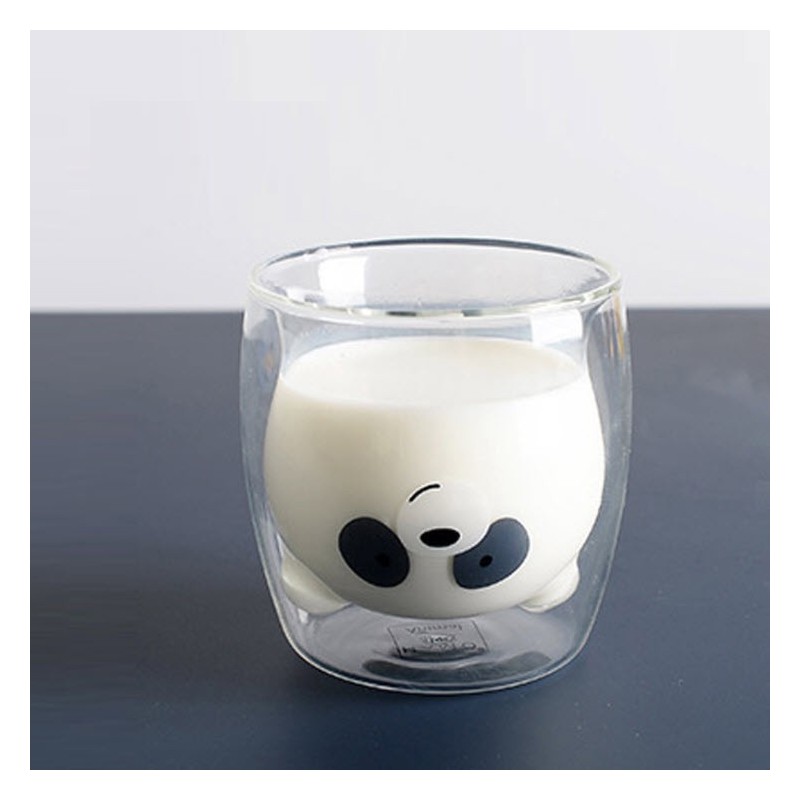 Jumper Kids แก้วหมี แก้วสองชั้น  ขนาด 250 ml.