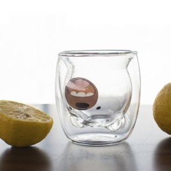 Jumper Kids แก้วหมี แก้วสองชั้น  ขนาด 250 ml.