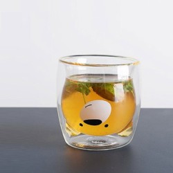 Jumper Kids แก้วหมี แก้วสองชั้น  ขนาด 250 ml.