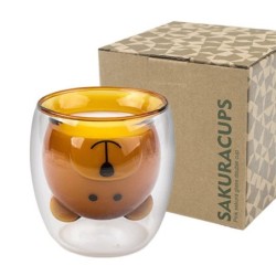 Jumper Kids แก้วหมี แก้วสองชั้น  ขนาด 250 ml.