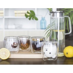 Jumper Kids แก้วหมี แก้วสองชั้น  ขนาด 250 ml.