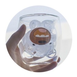 Jumper Kids แก้วหมี แก้วสองชั้น  ขนาด 250 ml.