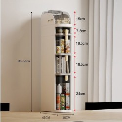 Jumper Kids ชั้นวางของ ตู้เก็บของ ตู้ลิ้นชัก สำหรับที่แคบ มีล้อเลื่อน รับน้ำหนักได้เยอะ แข็งแรงทนทาน รุ่นใหม่ สีครีม