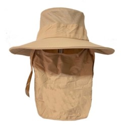 Jumper หมวกกันแดด 360 องศา มีผ้า มีหน้ากาก คลุมหน้า กัน UV ทรงปีกรอบ สำหรับทำงาน กลางแจ้ง เดินป่า