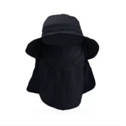 Jumper หมวกกันแดด 360 องศา มีผ้า มีหน้ากาก คลุมหน้า กัน UV ทรงปีกรอบ สำหรับทำงาน กลางแจ้ง เดินป่า