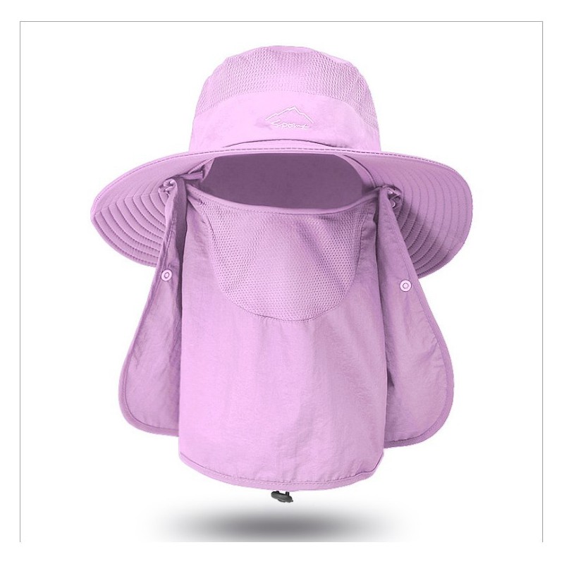 Jumper หมวกกันแดด 360 องศา มีผ้า มีหน้ากาก คลุมหน้า กัน UV ทรงปีกรอบ สำหรับทำงาน กลางแจ้ง เดินป่า