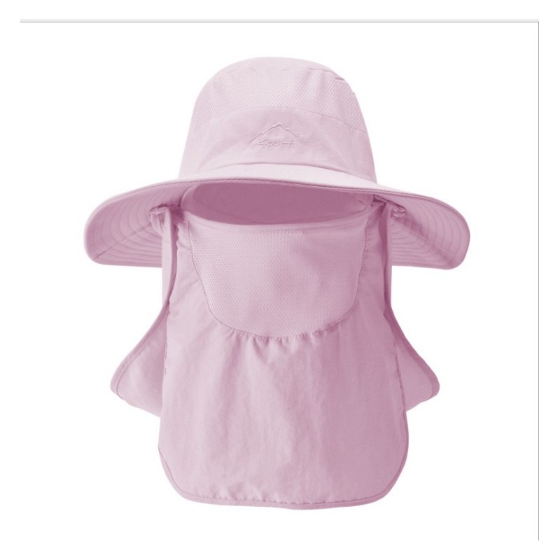 Jumper หมวกกันแดด 360 องศา มีผ้า มีหน้ากาก คลุมหน้า กัน UV ทรงปีกรอบ สำหรับทำงาน กลางแจ้ง เดินป่า