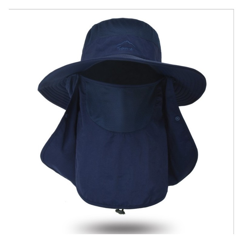 Jumper หมวกกันแดด 360 องศา มีผ้า มีหน้ากาก คลุมหน้า กัน UV ทรงปีกรอบ สำหรับทำงาน กลางแจ้ง เดินป่า