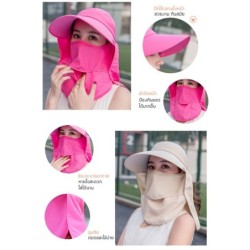 Jumper Kids หมวกกันแดด 360 องศา ป้องกันความร้อน, UV ลม - กันฝุ่น ทรงสวยงาม มีผ้าคลุมหน้า ทรงปีกกว้าง