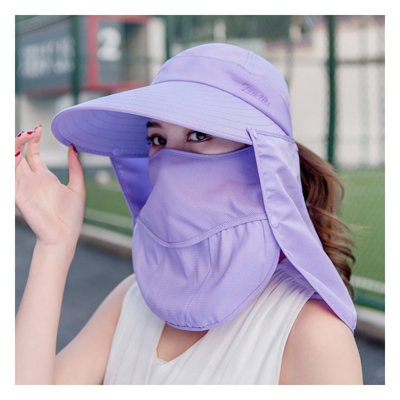 Jumper Kids หมวกกันแดด 360 องศา ป้องกันความร้อน, UV ลม - กันฝุ่น ทรงสวยงาม มีผ้าคลุมหน้า ทรงปีกกว้าง