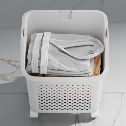 Jumper Kids ตะกร้าผ้า ตะกร้าอเนกประสงค์ 2-3 ชั้น พร้อมชั้นวางของ จัดเก็บง่าย มีล้อ แข็งแรงทนทาน