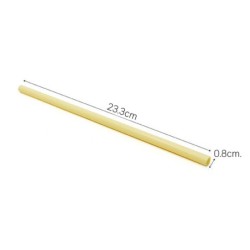 แพ็ค 6 ชิ้น Jumper Kids หลอดซิลิโคน หลอดยาง หลอดดูดน้ำ ใช้ซ้ำได้ พร้อมแปลงทำความสะอาด (คละสีเงา)