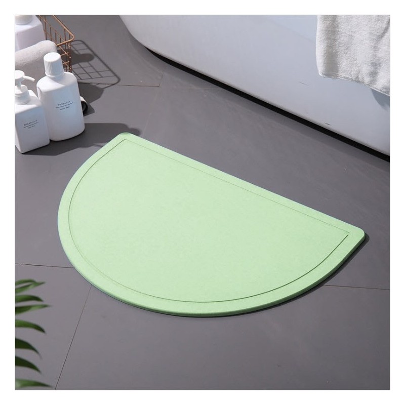 Jumper พรมเช็ดเท้าแร่หิน ขนาด 40 x 30 x 0.8 CM. พรมหินเช็ดเท้า ผลิตจากแร่หินภูเขาไฟจากญี่ปุ่น ยับยั้งแบคทีเรีย