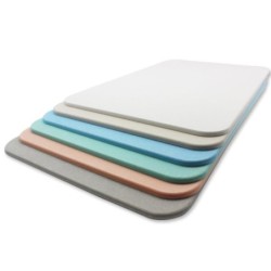 Jumper พรมเช็ดเท้าแร่หิน ขนาด 40 x 30 x 0.8 CM. พรมหินเช็ดเท้า ผลิตจากแร่หินภูเขาไฟจากญี่ปุ่น ยับยั้งแบคทีเรีย