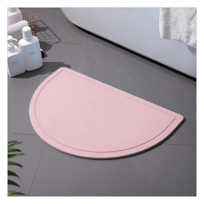 Jumper พรมเช็ดเท้าแร่หิน ขนาด 40 x 30 x 0.8 CM. พรมหินเช็ดเท้า ผลิตจากแร่หินภูเขาไฟจากญี่ปุ่น ยับยั้งแบคทีเรีย