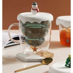 Jumper Kids แก้วน้ำ แก้วน้ำคริสต์มาส สองชั้น ความจุ 300 ml.