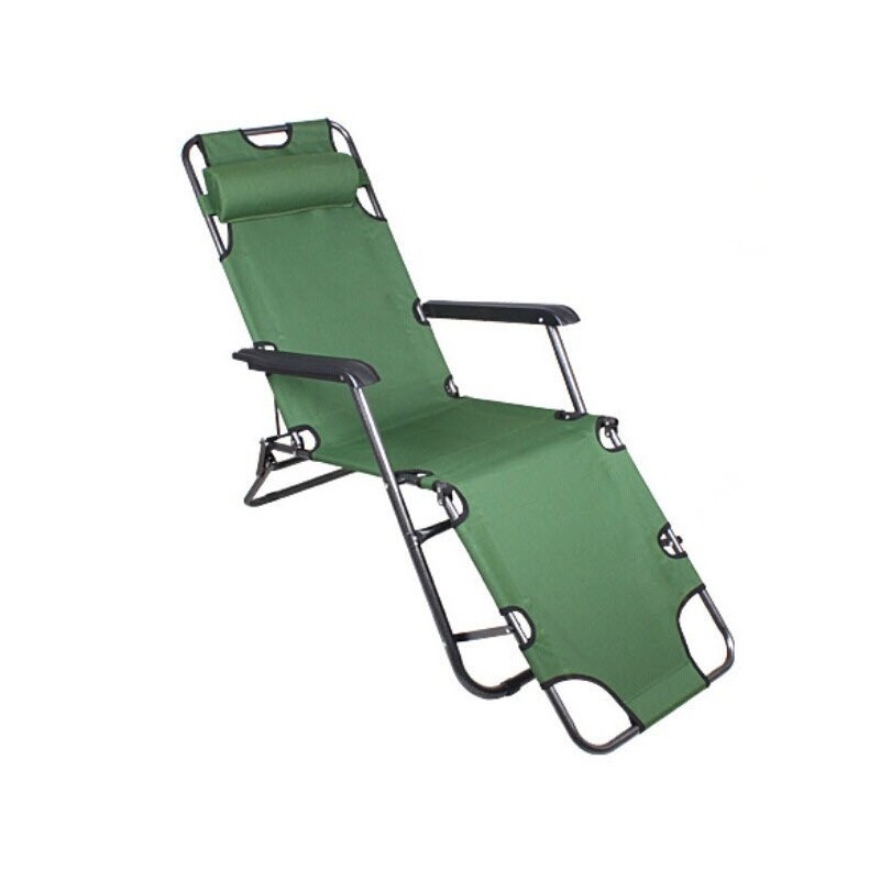 Jumper Kids เก้าอี้ผ้าใบพับได้ เตียงสนาม เก้าอี้ปรับนอนและพับเก็บได้ สะดวกต่อการเคลื่อนย้าย ขนาด 153x60x79 cm.