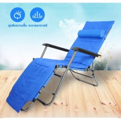Jumper Kids เก้าอี้ผ้าใบพับได้ เตียงสนาม เก้าอี้ปรับนอนและพับเก็บได้ สะดวกต่อการเคลื่อนย้าย ขนาด 153x60x79 cm.