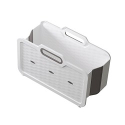 Jumper ถังถูพื้นพับได้ มีหูหิ้ว ทรงสวยงาม ทันสมัย สำหรับไม้ถูพื้นแบบผ้าและฟองน้ำ ขนาด 44 x 19 x 27.5 cm (ไม่รวมไม้)