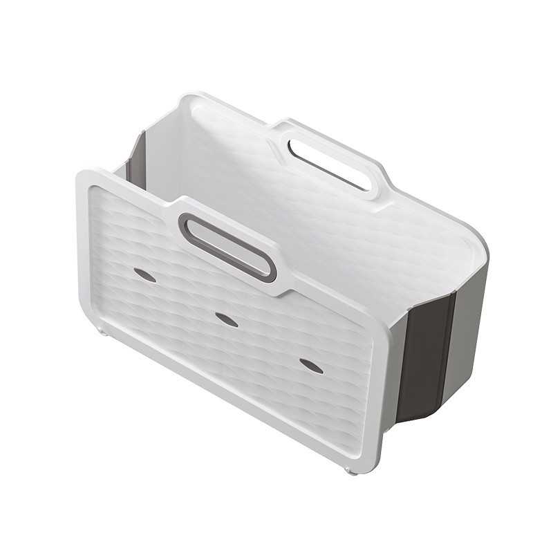 Jumper ถังถูพื้นพับได้ มีหูหิ้ว ทรงสวยงาม ทันสมัย สำหรับไม้ถูพื้นแบบผ้าและฟองน้ำ ขนาด 44 x 19 x 27.5 cm (ไม่รวมไม้)