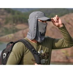 Jumper Kids หมวกกันแดด 360 องศา กันความร้อน พร้อมผ้าปิดหน้า สวมใส่ได้หลายแบบ อากาศถ่ายเทได้ดี