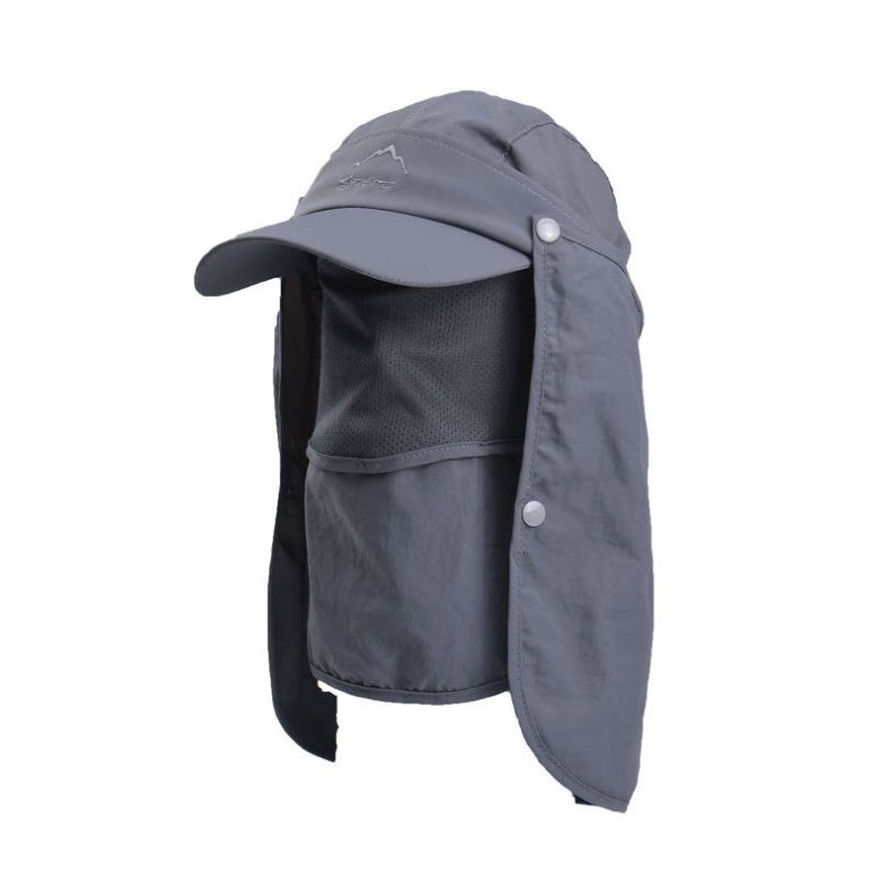 Jumper Kids หมวกกันแดด 360 องศา กันความร้อน พร้อมผ้าปิดหน้า สวมใส่ได้หลายแบบ อากาศถ่ายเทได้ดี